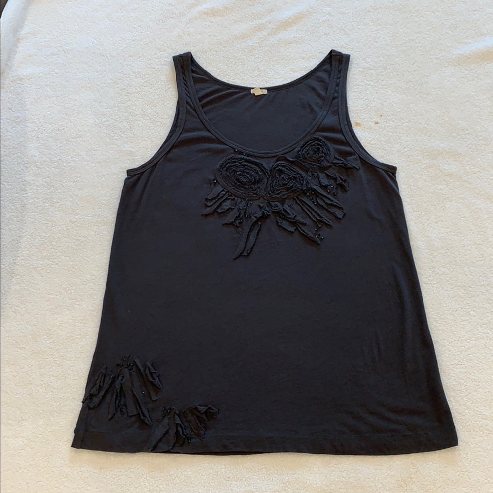J. Crew Charcoal Tank Top